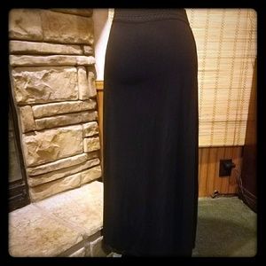 Wall Flower Women's Black Maxi Skirt